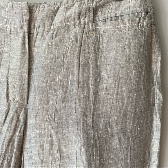 Gerry Webber womens silver grey wrinkle effect pants - size 12 - Picture 7 of 14